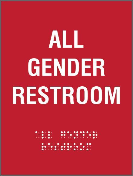 All-Gender Restroom Signs – University Student Senate