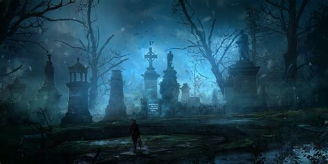 Cemetery by stgspi on DeviantArt