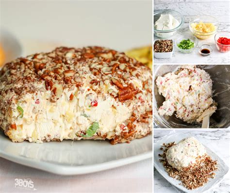 Sweet Pineapple Cheese Ball Recipe