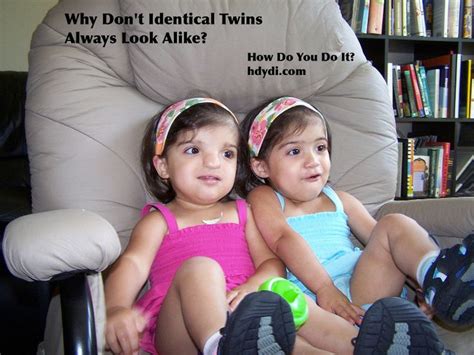 Why Dont Identical Twins Always Look Alike How Do You Do It