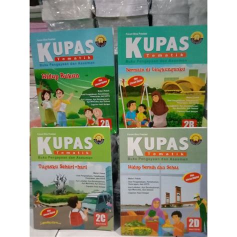 Jual Buku Kupas Tematik Sd Mi Kls A B C D E F G H K Shopee Indonesia