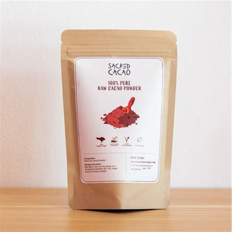 Jual Cacao Powder Sacred Cacao Cacao Powder Bubuk Kakao Kab