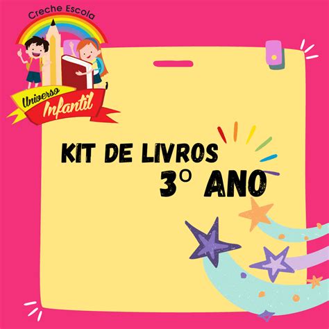 Ano Kit De Livros Escola Universo Infantil Brasil Livros