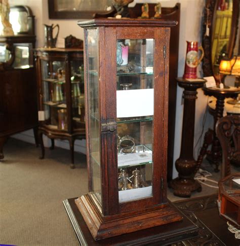 Bargain John S Antiques Antique Country Store Oak Showcase X