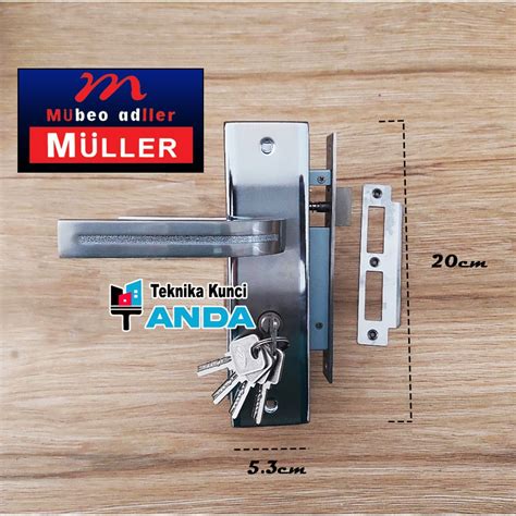 Jual Kunci Pintu Muller Original Asli Kunci Pintu Muller Tanggung