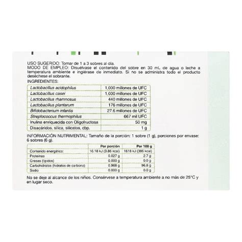 Suplemento alimenticio Lactipan simbiótico polvo pediátrico 6 sobres