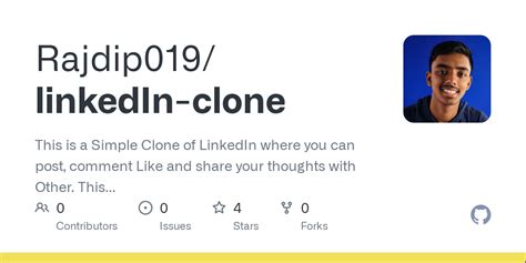 Github Rajdip Linkedin Clone This Is A Simple Clone Of Linkedin