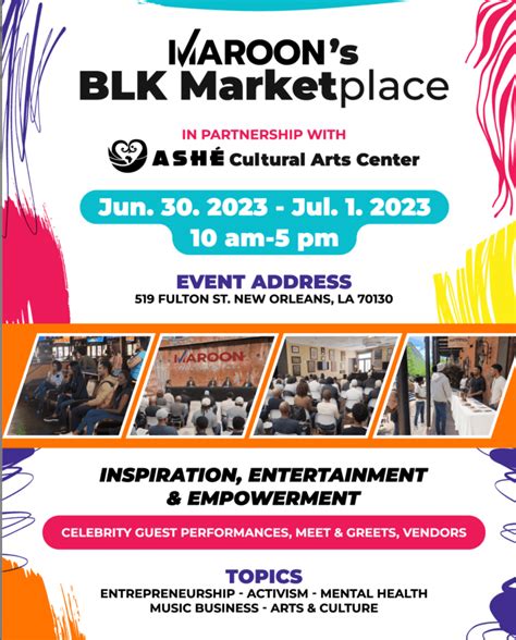 blk marketplace centers  local community  culture verite news
