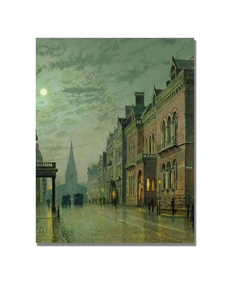 Trademark Global John Atkinson Grimshaw Park Row Leeds Canvas Art