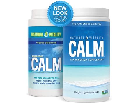 Natural Vitality Calm Supplement Powder