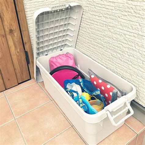 丈夫でシンプルが良い♪無印良品の頑丈収納ボックス Plastic Laundry Basket Home Decor Decor