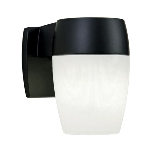 Shop Utilitech 26 Watt Black Fluorescent Dusk To Dawn Security Light At