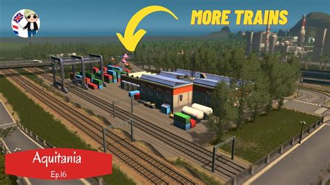 Cargo Trains To Help Exports In Cities Skylines Aquitania Part