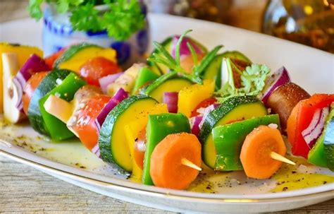 Brocheta De Verduras Una Opci N Rica Sencilla Y Vegetariana Para El