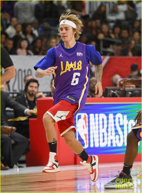 Justin Bieber Passes His Nba All Star Mvp Title To Quavo Photo