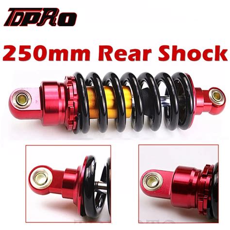 TDPRO 980LBS 9 8 250mm Motorcycle Rear Shock Suspension Absorber Fit