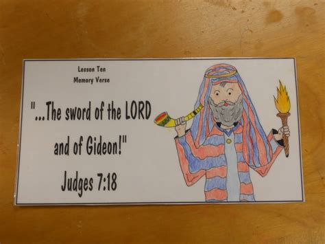 Hands On Bible Teacher: Gideon A Judge of Israel