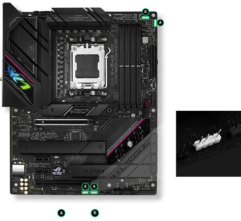 ROG STRIX B650E F GAMING WIFI Motherboards ROG United States