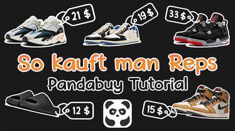 WIE KAUFT MAN REPS Pandabuy Tutorial 2023 Deutsch German YouTube