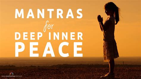 Mantras for Deep Inner Peace | 8 Powerful Mantras | Doovi