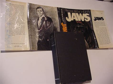 Jaws SIGNED Plus SIGNED MOIE TIE INS By Benchley Peter Good Hard