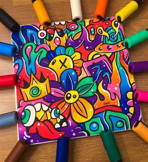 POSCA UK on Instagram: "The power of doodling is strong with ...