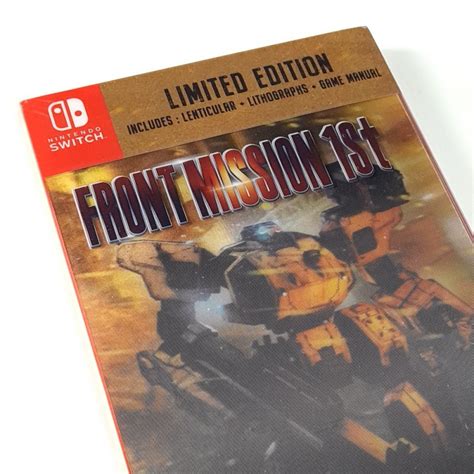 FRONT MISSION 1st Remake Limited Edition Switch EU Game In