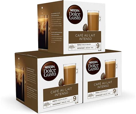 C Psulas Nescaf Dolce Gusto Caf Con Leche Intenso Michollo