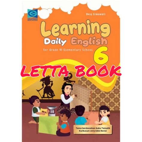 Jual Buku Learning Daily English Jilid Untuk Sd Kelas Vi K Revisi