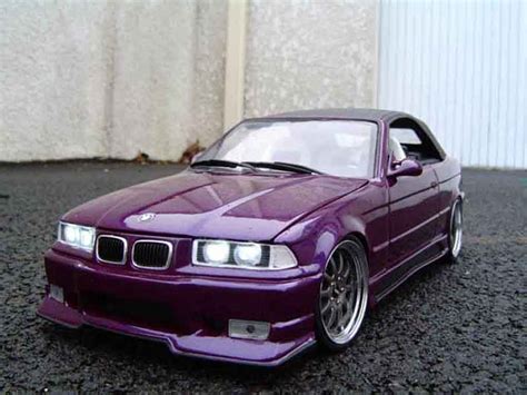 Modellautos Bmw M3 E36 1 18 Ut Models E36 Peinture Techno Violet