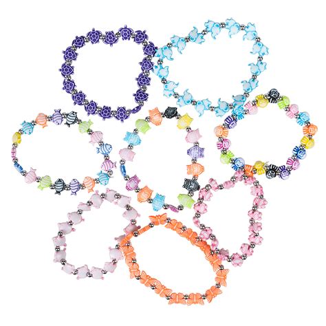 Animal Stretch Bracelets - 72 Count: Rebecca's Toys & Prizes