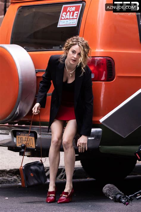 Shailene Woodley Sexy Seen Flaunting Her Hot Legs At The Three Women Filming In New York Aznude