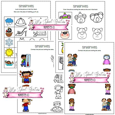 Grade R Similarities Exercise Book Teacha