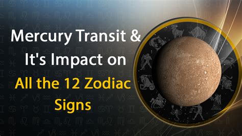 Mercury Transit In Aquarius Impact On All The 12 Zodiac Signs