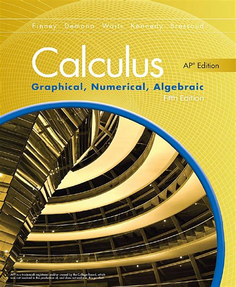 Calculus Graphical Numerical Algebraic Th E Ross Finney Pdf Ebook