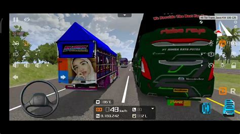 BUS SJM TRANS HARI INI 3 MEI BUSSID I BUS SIMULATOR INDONESIA OM