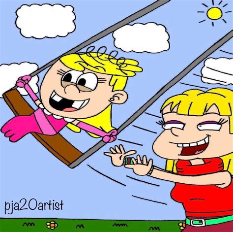 Angelica Pickles Lola Loud 5 By Pja20artist On Deviantart