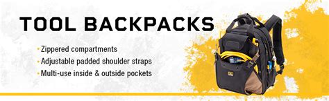 Clc Work Gear 1134 Carpenters Tool Backpack 44 Pockets Padded Back