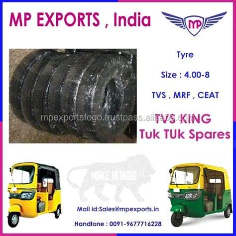 India Manufacture High Quality Tuk Tuk Tires For Bajaj Tvs Ape Three