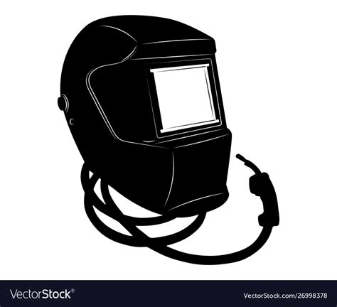 Masks For Welding Tools For Welding Welding Vector Image