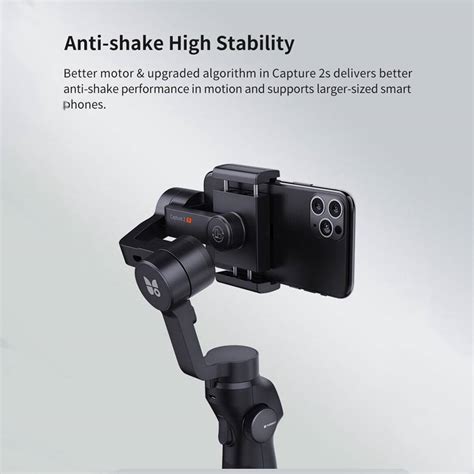 Funsnap Capture 2s Smartphone Camera Stabilizer, Bluetooth 4.0 ...