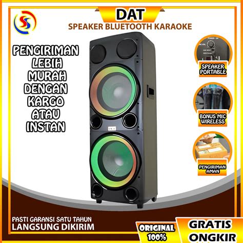 Jual Speaker Karaoke Speaker Bluetooth Speaker Bluetooth Bass Speaker