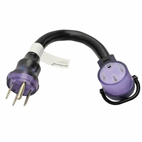 Parkworld RV / EV 50A Extension Cord, NEMA 14-50 Extension Cord, NEMA 14-50P to 14-50R Straight ...