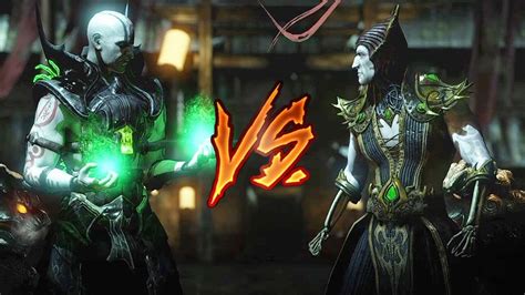 Mortal Kombat X Quan Chi Vs Shinnok Very Hard Youtube