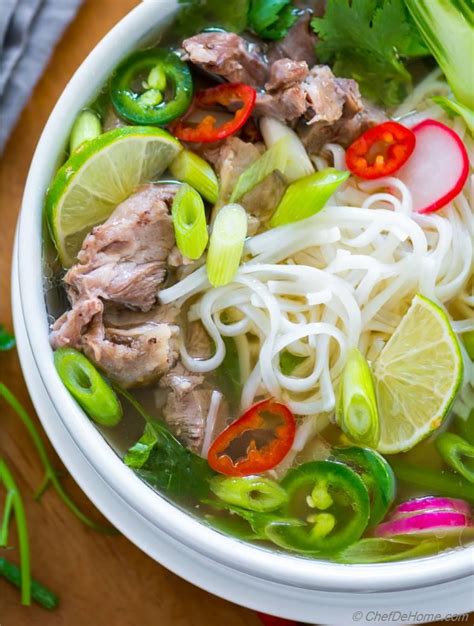 Pho in Instant Pot Recipe | ChefDeHome.com