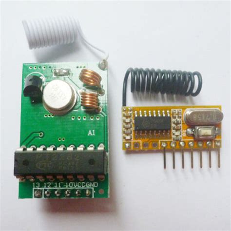 5 12V TX 5V RX 433MHz For Arduiuo PT2262 Arduiuo Decoder RF Wireless