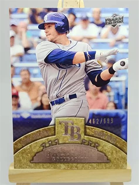 Evan Longoria Upper Deck Ballpark Collection Tampa Bay