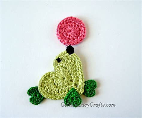 Ravelry Crochet Heart Seal Applique Pattern By Goldenlucycrafts