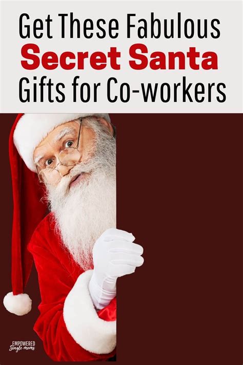 Fun Secret Santa Ts For Co Workers Empowered Single Moms