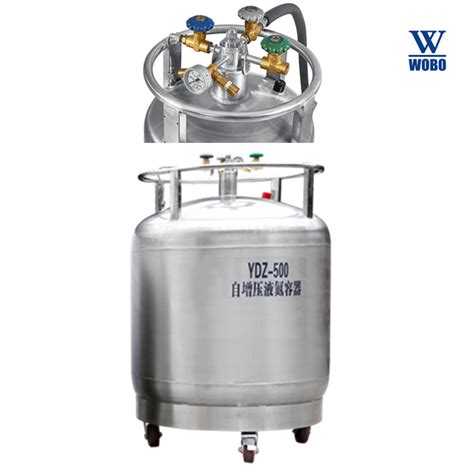 Self Pressurized Stainless Steel Liquid Nitrogen Dewar Tank China